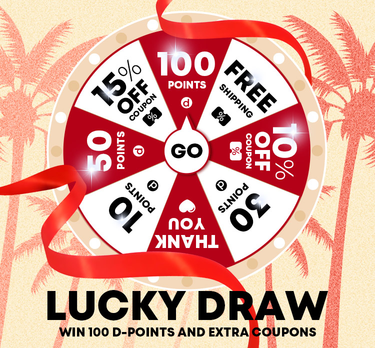 Dresslily Mid Year Sale Lucky Draw Points Up to 90 OFF