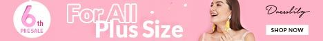 UP TO 75% OFF PLUS SIZE FASHION promotion